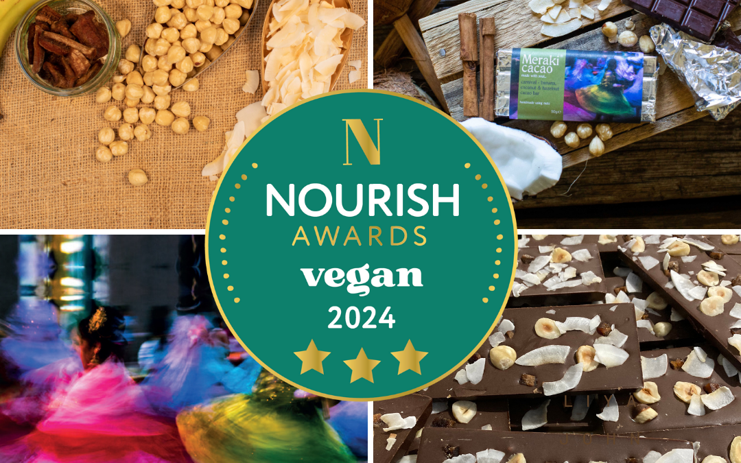 Gold Three Star Award from the Vegan Nourish Awards 2024